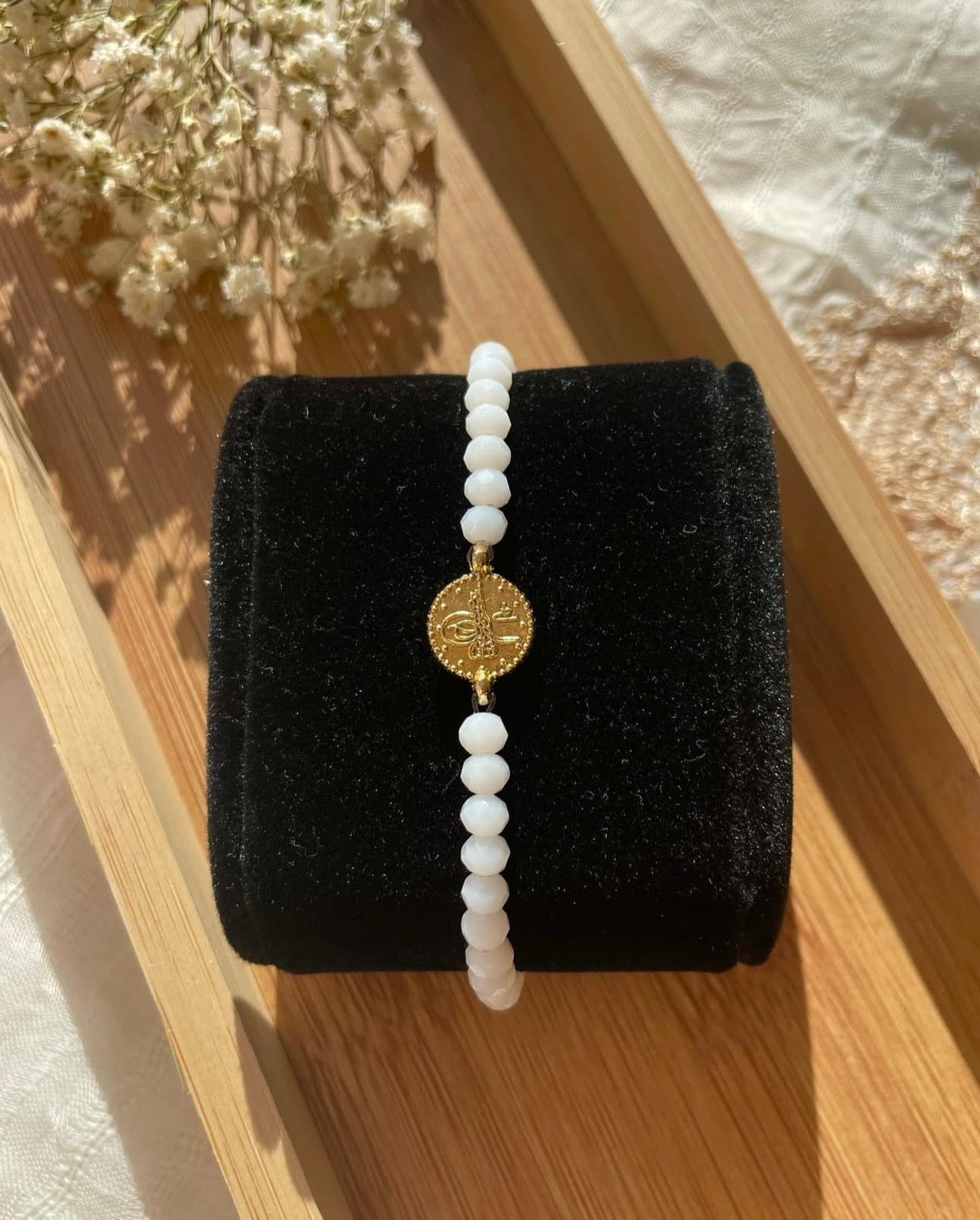 Çeyra Armband weiß